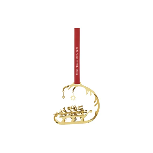 Georg Jensen 2025 Juleornament Kane, guld