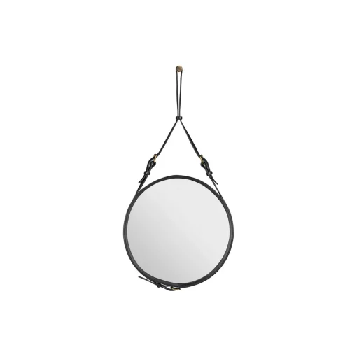 GUBI Adnet Circular Wall Mirror, black