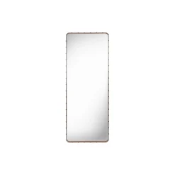GUBI Adnet Rectangular Wall Mirror, tan