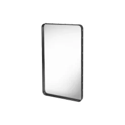 GUBI Adnet Rectangular Wall Mirror, black