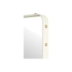 GUBI Adnet Rectangular Wall Mirror, cream