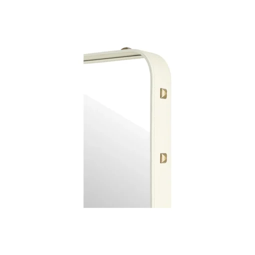 GUBI Adnet Rectangular Wall Mirror, cream