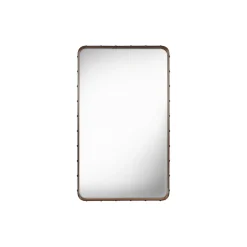 GUBI Adnet Rectangular Wall Mirror, tan