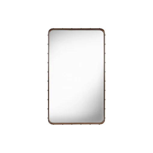 GUBI Adnet Rectangular Wall Mirror, tan