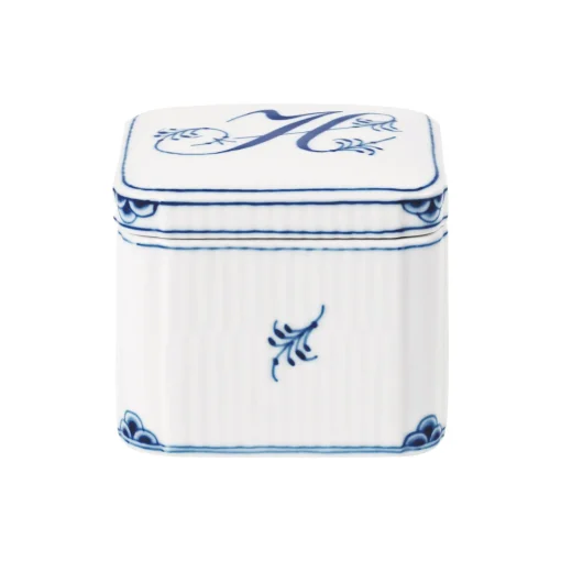 Royal Copenhagen Alfabet bonbonniere, H