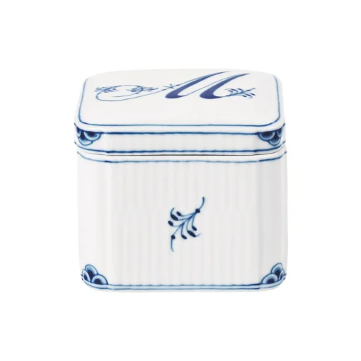 Royal Copenhagen Alfabet bonbonniere, M