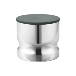Georg Jensen ALFREDO opbevaringsdåse mini 0,5 L, rustfrit stål/grøn