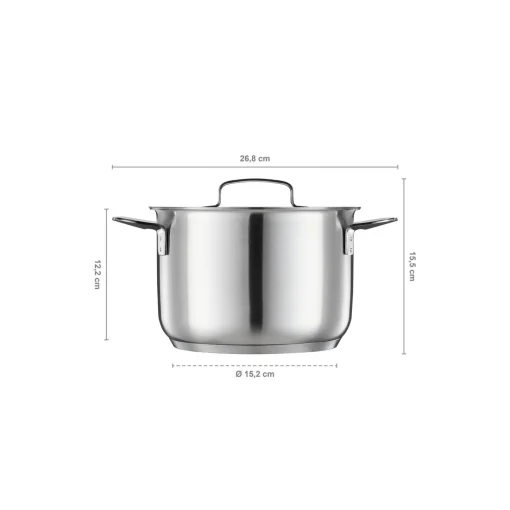 Fiskars All Steel gryde 3 L