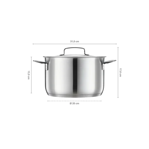 Fiskars All Steel gryde 5 L