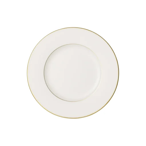 Villeroy & Boch Anmut Gold Frokosttallerken Ø 22 cm, hvid/guld