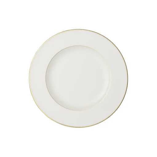 Villeroy & Boch Anmut Gold Middagstallerken Ø 28 cm, hvid/guld