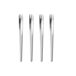 Georg Jensen Arne Jacobsen kagegaffel 4 stk.