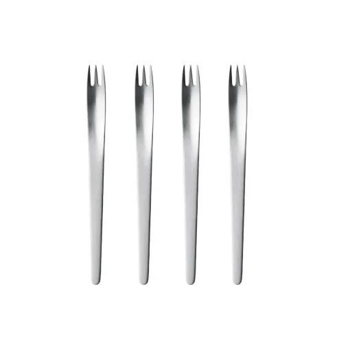 Georg Jensen Arne Jacobsen kagegaffel 4 stk.