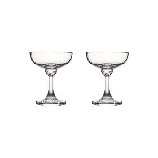 Royal Copenhagen Aurora coupé glas 2 stk.