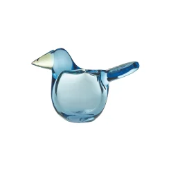 Iittala Birds by Toikka fluesnapper, blå-æblegrøn