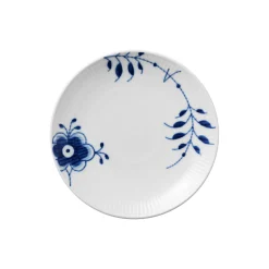 Royal Copenhagen Blå Mega Riflet coupe tallerken Ø 19 cm