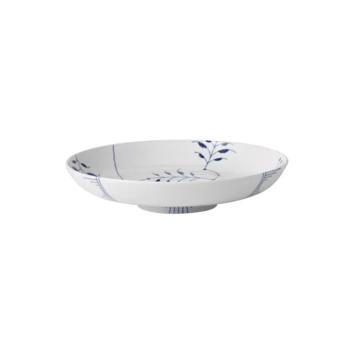 Royal Copenhagen Blå Mega Riflet fad Ø 34 cm