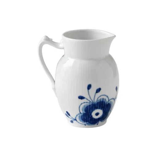 Royal Copenhagen Blå Mega Riflet kande 38 cl