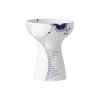 Royal Copenhagen Blå Mega Riflet vase 19 cm