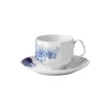 Royal Copenhagen Blomst kop med underkop syren