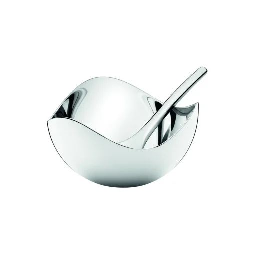 Georg Jensen Bloom saltkar med ske