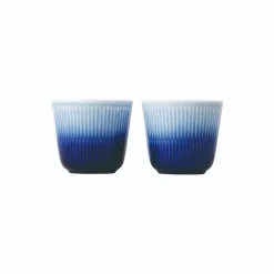 Royal Copenhagen Blue Mist termokrus 2 stk., Nøddeblomst og Stilblomst