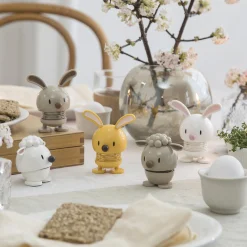 Hoptimist Bunny, white