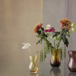 Holmegaard Calabas vase, amber
