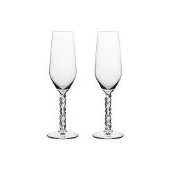Orrefors Carat champagneglas 2 stk.