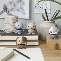 Hoptimist Cat, light grey