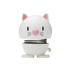 Hoptimist Cat, white