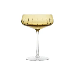 Louise Roe Champagne Coupe Single Cut, amber