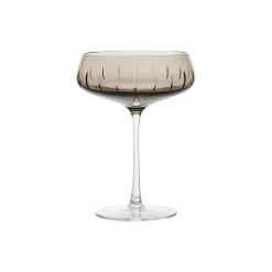 Louise Roe Champagne Coupe Single Cut, smoke