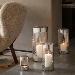 Georg Jensen CHROME CONTOURS Lanterne