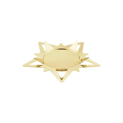 Georg Jensen Classic Christmas stjernelyseholder til bloklys