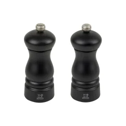 Peugeot Clermont salt- og peberkværnsæt 13 cm, mat sort