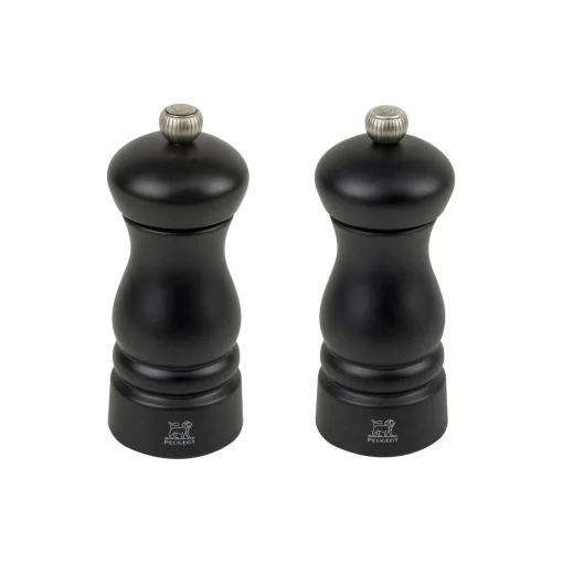 Peugeot Clermont salt- og peberkværnsæt 13 cm, mat sort