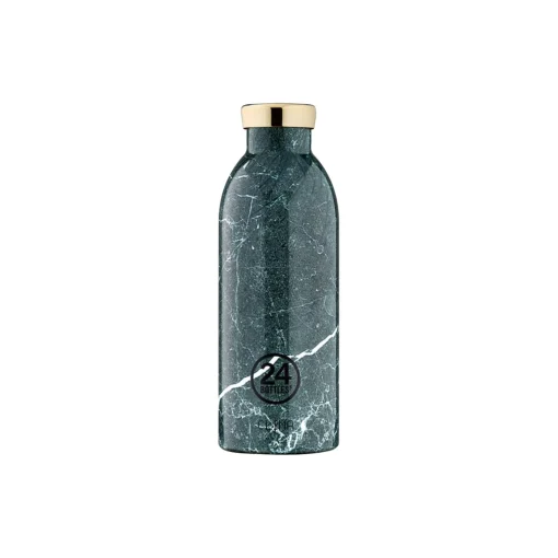 24Bottles Clima Termoflaske, green marble