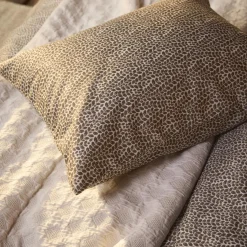 Lexington Cotton Sateen Pillowcase, stone/white/beige