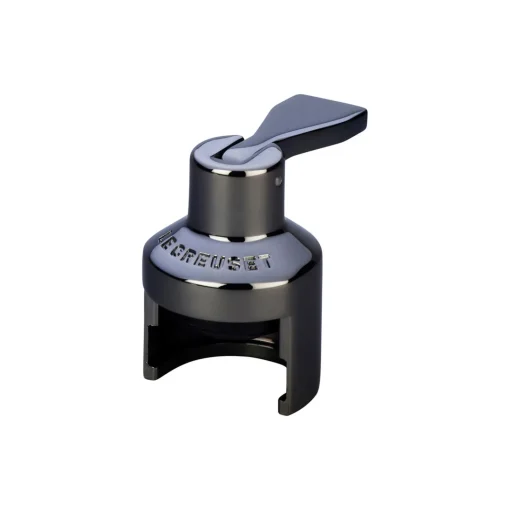 Le Creuset Crown champagneprop, sølv/sort