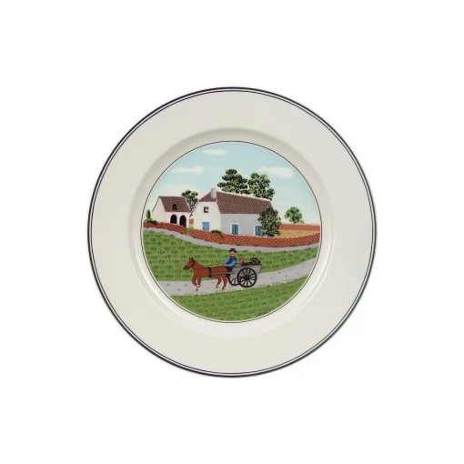 Villeroy & Boch Design Naif tallerken Ø 21 cm, farmer