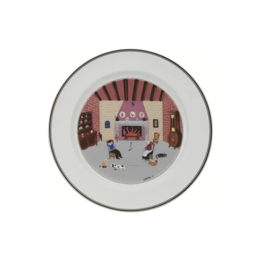 Villeroy & Boch Design Naif tallerken Ø 27 cm, fireplace