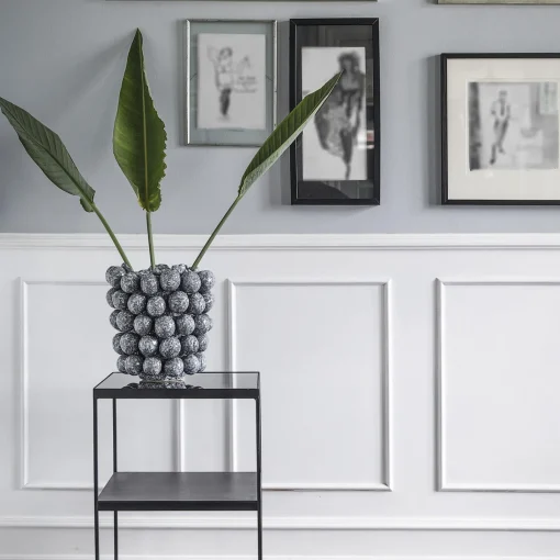 Villa Collection Dras vase/skjuler, mirage grey