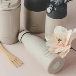 AYA&IDA Drikkeflaske, cream beige