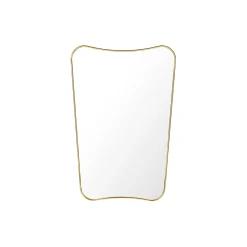 GUBI F.A. 33 Wall Mirror, polished brass