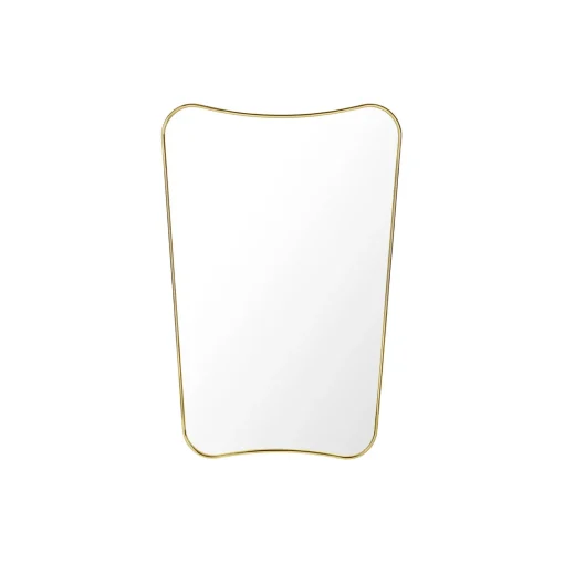 GUBI F.A. 33 Wall Mirror, polished brass