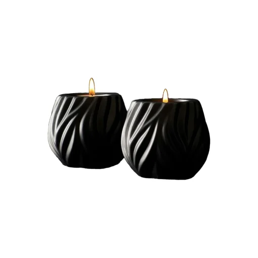 Morsø Flame fyrfadsstage, sort