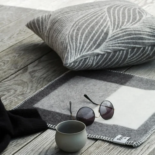 Røros Tweed FLETTE Cushion, natural