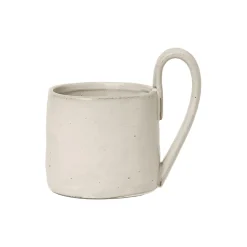 Ferm Living Flow Krus , off-white speckle