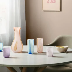Kodanska Flow Longdrink, light blue w stripes